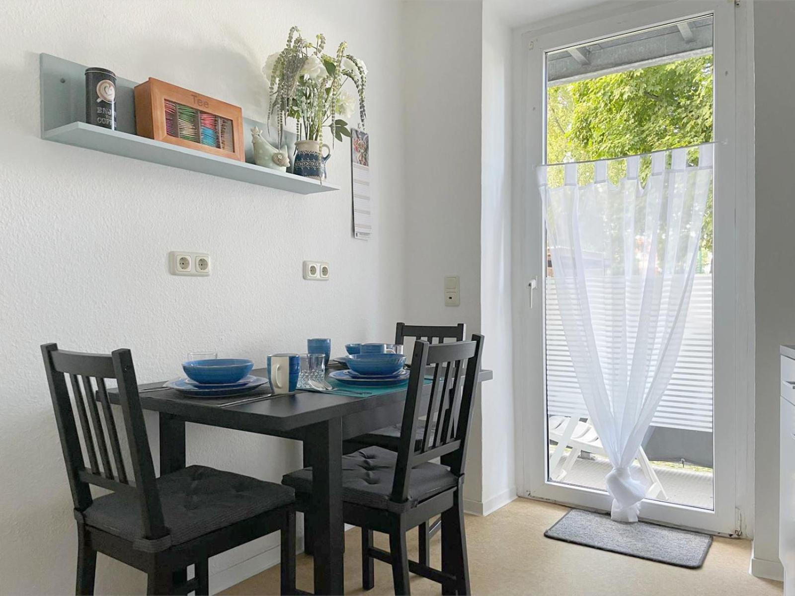 Gemuetliches Apartment, Seenaehe, Wm, Wlan, Balkon 马克莱贝格 外观 照片
